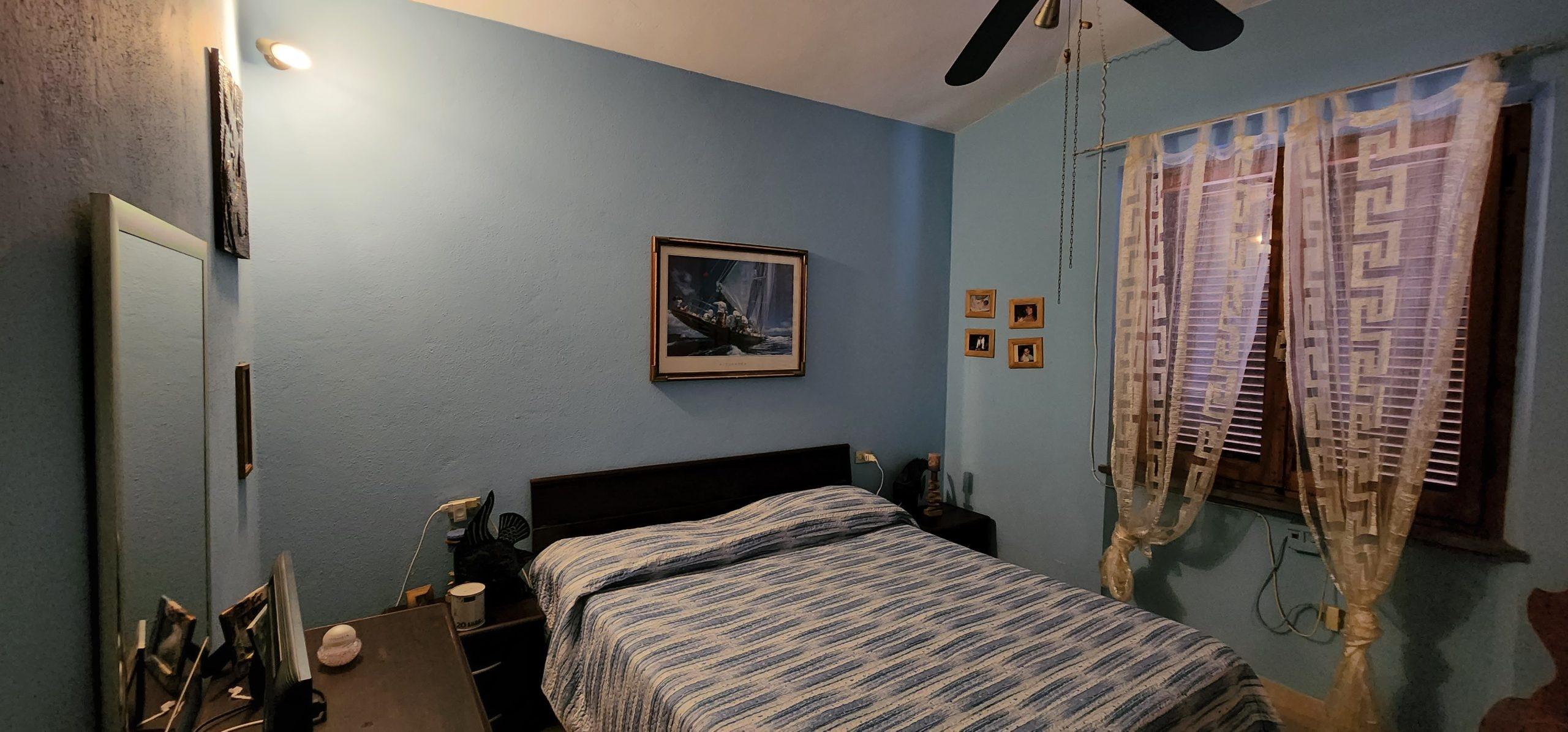 La seconda camera da letto della Casa Gabri all'isola d'Elba.